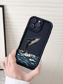 1 件创意个性化国旗剑 2D 打印时尚优质国旗标语手机壳，适合作为生日礼物或节日礼物送给朋友、家人、情侣。黑色哑光软壳，防尘防水，兼容 13/16/15/14/13/12/11/Pro/ProMax/X/XR/XS/XSMAX/7/8/PLUS、/Redmi/OPPO/Vivo/Honor - 黑色 - 查看 5