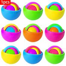 1/2/6pcs Random Color & Style Universal Rotating Fidget Toy - Adult Finger Spinner Toy, Suitable For ADHD, Autism, Quiet Stress Relief Hand Toy - Multicolor - View 12