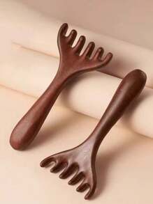 2PCS-Six Claw Comb, Deer Horn Comb, Massage Comb, Scalp Massage, Neck Plastic Meridian Dredging, Head Massage, Scraping Device, Easy To Curl Hair, Not Easy To Damage Hair Follicles, Hair Quality Multi-Color Smooth Hair Handle Comb, Head Massage Comb, Material PP Solid Color Jelly Color Air Comb, Can Be Given As A Gift During Festivals, Back To School, Travel Holiday Essentials, Hairstyle, Hairdressing, Hair Brush, Brush Hair Brush Set, Comb Hair, Comb For Curls, Detangling Brush, Hair Brush For Women, Barber Accessories, Barbershop, Hairdressing Equipment