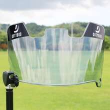 DUTYBOD 足球护目镜 - 适用于青少年足球头盔和成人足球头盔