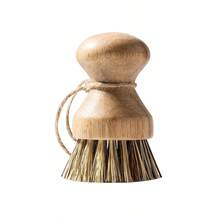 1pc/2pcs Natural Sisal Brush, Wooden Handle Non-Scratch Pot Scrub Vegetable Brush, Multipurpose Kitchen Cleaning Brush - Multicolor - View 14