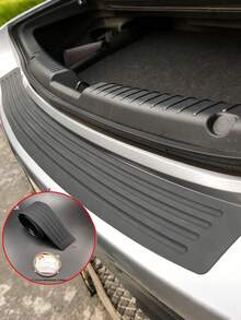 后部碰撞保护汽车行李箱护栏,保险杠防刮擦尾门装饰门槛保护贴纸 - 彩色 - 查看 8