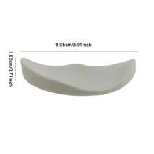 وسادة معصم سيليكون جل تنزلق للوحة الفأرة السوبر تدعم المعصم ، لوحة ماوس إرجونومية للمكتب وألعاب الكمبيوتر