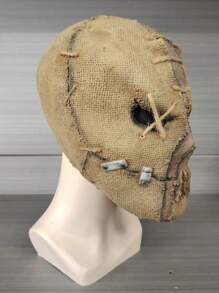 Halloween Horror Latex Mask Headgear, Dance Party, Cosplay, Performance Props, Costume, Escape Room