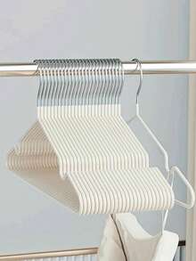 10/20 Adult Non-Slip Coated Clothes Hangers, Lightweight Luxury Home Closet Garment Hanger For Shirts And Pants,Spring,Minimalist,Summer Tops