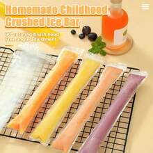 Disposable Transparent Ice Cream Bag Popsicle Bag Ice Cream Juice Yogurt Chocolate Ice Cream Bag Is Cool In Summer.