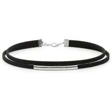 Black Collar Necklace Velvet Choker Fashion Punk Jewelry Women