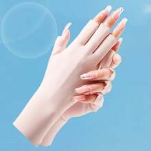 1 双女士夏季防紫外线手套，轻便舒适，适合户外运动、骑自行车、驾驶 - A - 查看 2