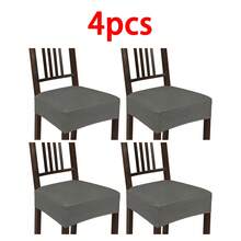 Fundas impermeables para sillas, fundas para sillas de comedor, fundas para sillas de cocina, fundas para sillas de comedor - multicolor - Ver 16