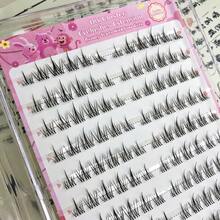 120pcs Lash Clusters, C-Curl, 0.07mm Thickness, Natural & Fluffy, Self-Adhesive False Eyelashes With No Glue Required