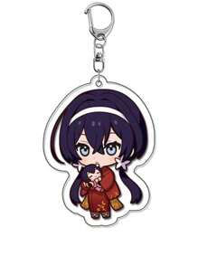 bandai Accesorio de anime Llavero acrílico de anime - Bungou Stray Dogs Lindo colgante de estilo Y2K de dibujos animados, adecuado para bolsos y llaves, regalo perfecto para fans, accesorios de cosplay, llavero de coche, bolso, mochila, pequeña joya, accesorios, regalos creativos, regalos de estudiante, accesorios de coche, colgante de bolso, accesorios escolares