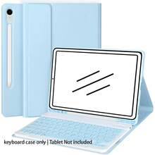 kolude Galaxy Tab S9 FE Case With Keyboard 5G 10.9 Inch 2023, Keyboard For Galaxy Tablet S9 11 Inch 2023, Detachable Wireless Keyboard With Pen Holder For Sumsung Tab S9 11''/S9 FE 10.9'' - For Sumsung Tab S9 11''/S9 FE 10.9'' - View 11