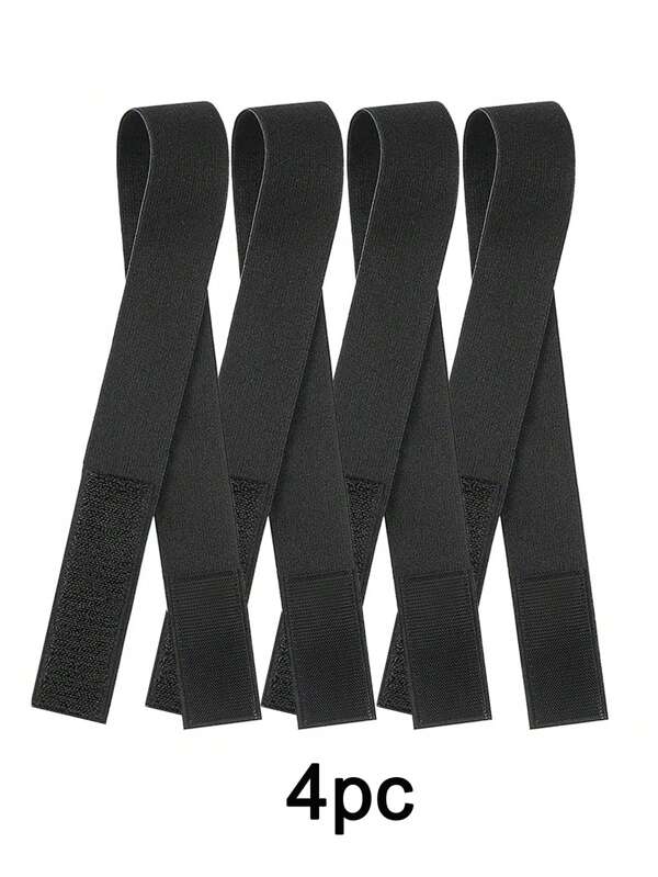 Set de 4/2 bandas elásticas para peluca, banda fundible ajustable de encaje para peluca frontal y pelucas de encaje, banda elástica suave para el borde de la peluca para el cabello del bebé y el nacimiento del cabello natural, diadema para sujetar la peluca, accesorios de peluca cómodos y ligeros que ayudan a fijar las pelucas en su lugar, adecuados para uso diario, cosplay, fiestas, viajes, peinado de salón, perfectos para mujeres y principiantes