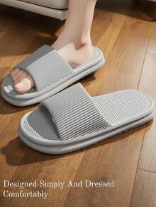 New Summer Fashion Minimalist Men Casual Slippers, EVA Material Breathable Non-Slip Comfortable No Odor Durable Anti-Bacterial Foot Care, Versatile For Daily Casual, Beach, Vacation/Outdoor, Unisex Couple Flip Flops, Shower Shoes - Multicolor - View 18