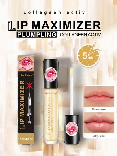 Suero para realzar el volumen de los labios, aumentar su elasticidad y reducir las líneas de los labios