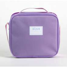 Lilo Y Stitch Stitch Thermal Lunch Bag For Kids - Insulated Lunch Bag For Boys And Girls With Handle And Zipper - Keeps Food Cold Or Hot, Ideal For School, Picnics, Or Outings - Compact, Lightweight, And Fun Design - 紫色 - 查看 2