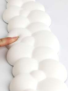 2入組矽膠雲朵設計鼠標墊&腕托