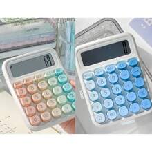 Grande calculatrice écran à touches multicolore dégradé spéciale pour les étudiants. Cadeau pour la rentrée scolaire