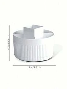 1 Giá đỡ trưng bày đồ trang điểm xoay, dùng để đựng phấn mắt, son môi, cọ trang điểm, dụng cụ nhỏ, bút, dao cạo, đồ dùng văn phòng. Giá đỡ xoay đa chức năng phù hợp cho gia đình, phòng tắm, phòng ngủ, lý tưởng làm quà tặng hoặc khi đi du lịch, dung tích lớn có thể dùng làm hộp bút chì, hộp đựng bút hoặc ba lô. - Nhiều màu - Xem 7