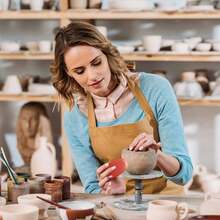 Silicone Pottery Ribs, Clay Potter Tools Rubber Rib Tool For Pottery