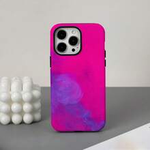 Funda para teléfono (1 unidad) con una colorida película dos en uno: duradera, resistente a los golpes y compatible con los modelos 16/15/14/13/12/11 Plus/Pro/Versiones Pro. Impresiones realistas. - Colores mixtos 1 - Ver 3