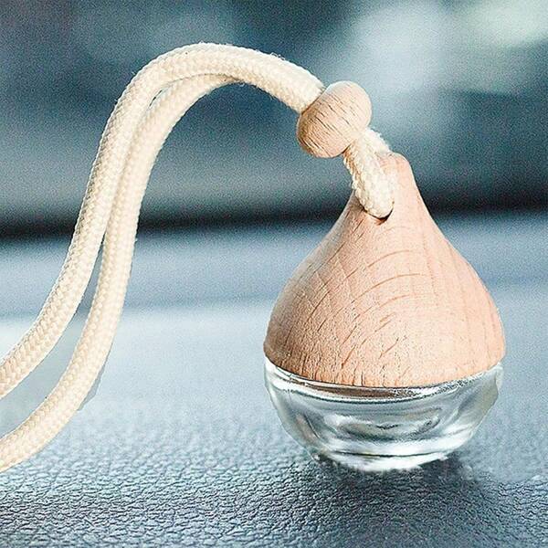 1PCS 6ml Car Perfume Bottle Air Freshener Pendant Perfume Hanger Essential Oil Jar For Car Diffuser Bottles Hanging Aromatherapy