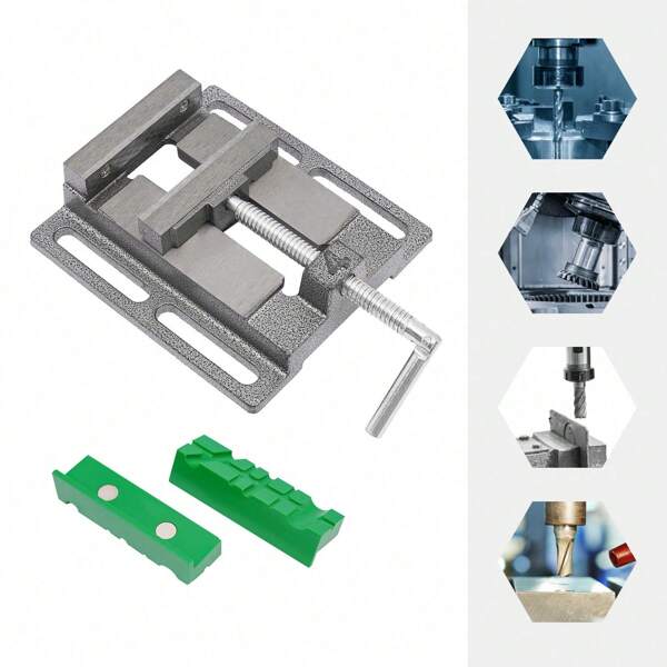 Maschinenschraubstock Schraubstock Säulenbohrmaschine Tischbohrmaschine 100mm