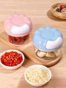 1pc Multifunctional Kitchen Hand Pull Garlic Grinder Seasoning, Meat Chopper, Kitchen Utensils