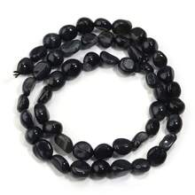 Aproximadamente 45 piezas de cuentas de piedra ovaladas asimétricas naturales surtidas, cuentas sueltas de cristal de ágata vintage de estilo informal para hacer joyas, pulseras, collares, colgantes y decoración