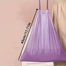100 Pieces Portable Scented Garbage Liners, Suitable For Home, Party, Purple Garbage Bags