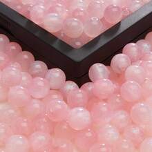 New 50 Magic Star Space Fine Flash Resin Beads 8/10mm Round Stone Beads Crystal Loose Beads Smooth Interval Bead Bracelet Bead Jewelry Making DIY Friendship Bracelet Necklace Earrings Crafts ﻿ - Multicolor - View 19