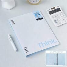 A5/B5 Detachable Loose-Leaf Notebook, Stylish & Thick, Suitable For College, High School, Graduate Exam, Junior High, Primary School Students,For School Supplies,Back To School