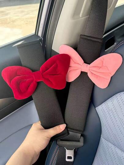 1pc Car Seat Belt Shoulder Protector, Anti-Abrasion Safety Belt Pad
