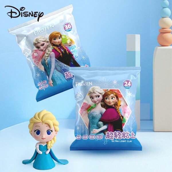 Disney Official Disney Frozen Lightweight 36 Colors Modeling Clay Craft DIY Set