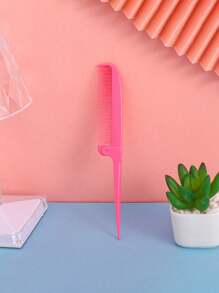 1pc Foldable Pink Comb , Portable Travel Hairbrush, Convenient Storage, Great Gift For Women,Hair Brush,Comb,Hair Tools,Hair Products And Accessories For Barber Salon Beauty Travel Essentials,Back To School,Travel Holiday Essentials,Hair Accessories For Women
