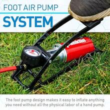 Franklin Sports Air Pump with - Negro/Rojo - Ver 4