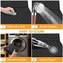 Pet Car Seat Cover Dog Protector Mat Rear Back Waterproof Nonslip Cushion - Black - View 5