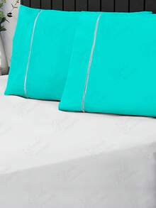 4 Pillowcases Pecal Flex- FP - Straw Mint Green - View 4