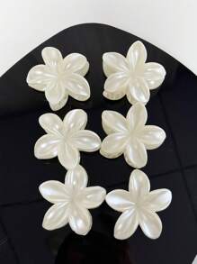 1 Stück/6 Stück Set pastell farbige Gänseblümchen Blumen Haarklammer, elegante tägliche lässige Frisur Accessoires Haarklammer Haarspange Haarklammer Haarfänger Haarklammer für Frauen