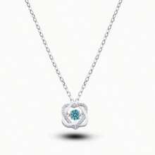 Collar con colgante de moda de plata de ley 925 para mujer, joyería de lujo, adecuado para uso diario, citas, fiestas, regalo para San Valentín, Día de la Madre, Halloween, Acción de Gracias, Navidad