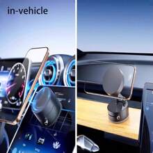 1 Stück mini leichter magnetischer Vakuum-Smartphone-Halter, drehbarer und faltbarer Saugnapf-Handyständer für Badezimmer, Auto, Selfie, Wand und Schreibtisch kompatibel mit iPhone, Android-Handy, Geschenk zum Geburtstag, Familie, Freund Handyzubehör