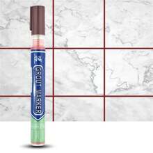 Tile Grout Pens White Waterproof Tile Marker Grout Pen Wall Seam Pen For Tiles Floor Bathroom Dntamination Seam Repair Tools