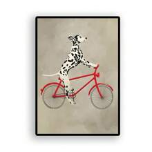 1/3 piezas Póster de pintura en lienzo con ilustración de animales de moda como gato, perro, conejo, elefante, arte de pared divertido y lindo para decoración del hogar en la sala de estar