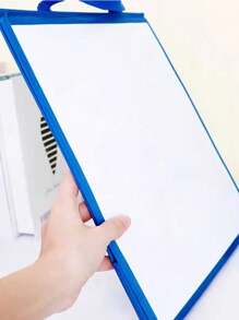 hoojojo 1 Peça Quadro Branco Magnético Dobrável, Quadro de Escrita Apagável, Quadro de Desenho e Escrita, Quadro de Memorando de Mesa de Dois Lados, Ferramentas de Exibição para Sala de Aula, Acessórios Interativos de Ensino, Papelaria para Escritório em Casa, Auxiliar de Estudos, Essenciais de Volta às Aulas, Suprimentos para Professores