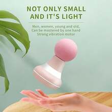 Mini Fascia Gun 400mAh Lithium Battery Intelligent Full Body Muscle Massage Relaxer Vibration Massage Gun Mini Portable Fascia Instrument - Pink - View 6