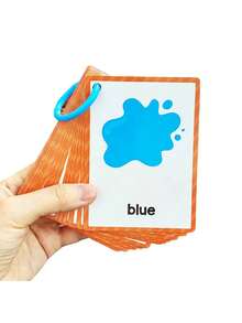 Children's Color Cognition Flash Cards, Vocabulary Cards, Educational Toys Learning Cards - Multicolor - View 8