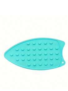 1pc Silicone Hot Pot Mat, Solid Color Heat-Resistant Foldable Waterproof Non-Slip Silicone Placemat