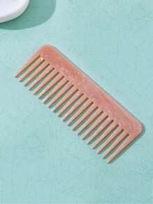 2pcs Marble Pattern Wide Tooth Comb Set, Detangling Comb, Shower Comb,Hair Comb Brush For Women Curly/Wet/Dry/Long/Thick Hair Hair Tools,Hair Products And Accessories For Barber Salon Beauty Travel Essentials