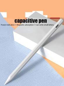 Compatible With Apple Pencil For IPad Pro 13" 12.9" M4, Air 11", 5, 4, M3, M2, 8, 10, 9, 9th, 10th Gen, A16, Mini 6, 7, 2025 - White - View 3