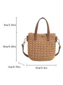 手工编织小钱包女新款编织斜挎包小众沙滩百搭单肩包小方包信封包时尚百搭ins斜挎包沙滩度假包